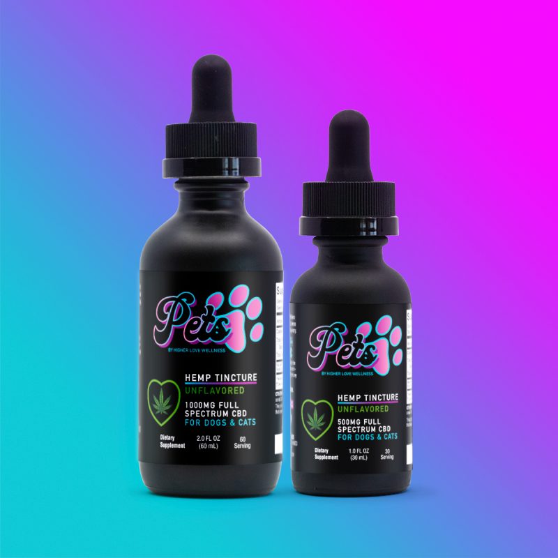 Pets Unflavored Hemp Oil Group