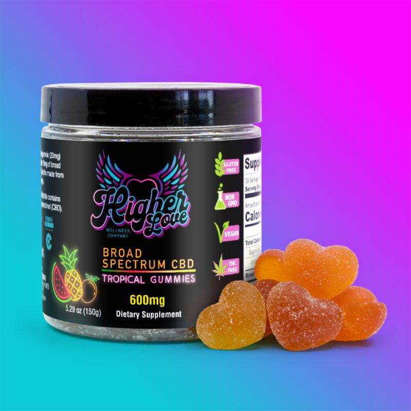 Tropical Gummies 600mg gummies